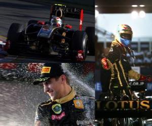 Puzzle Vitaly Petrov - Renault - Μελβούρνη, Αυστραλία Grand Prix (2011) (3η θέση)